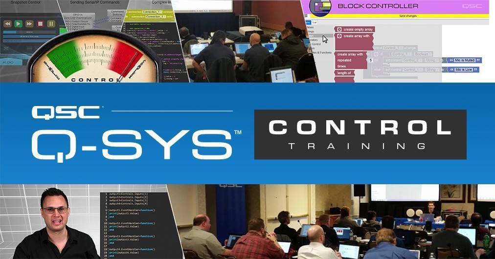 QSC Introduces New Q-SYS Control Training Series