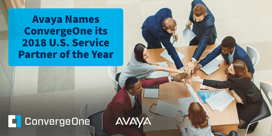 ConvergeOne Named 2018 U.S. Service Partner of the Year by Avaya