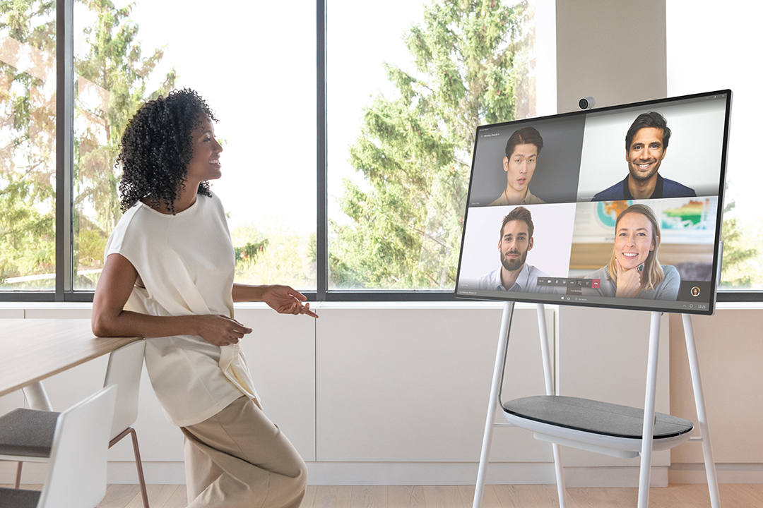 Microsoft unveils next-generation Surface Hub, starting at $9,000 and shipping in June
