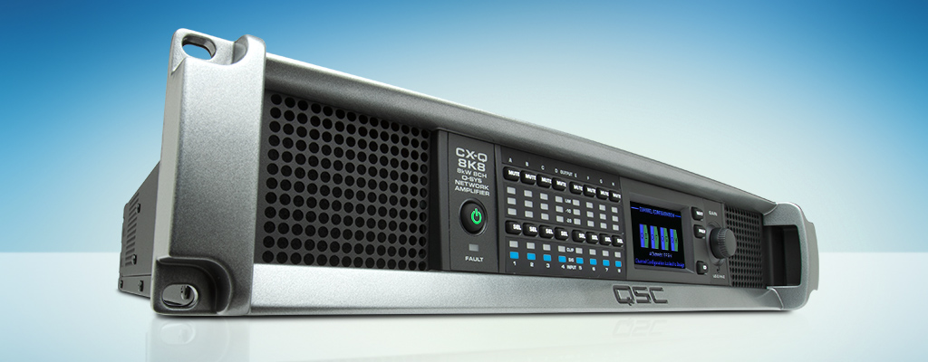 QSC Introduces CX-Q Series Network Amplifiers for the Q-SYS Ecosystem