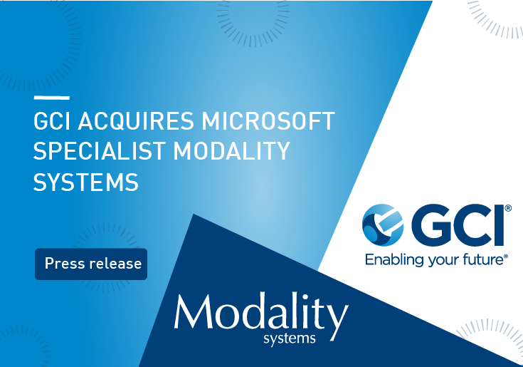 GCI acquires Microsoft specialist Modality Systems
