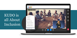 Video conferencing space just became more inclusive with KUDO