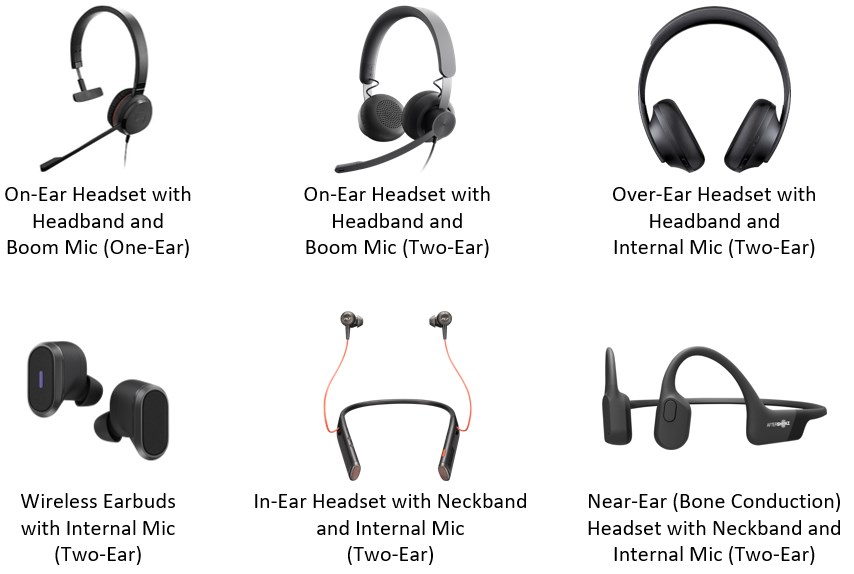 Business Headsets - Types and Styles