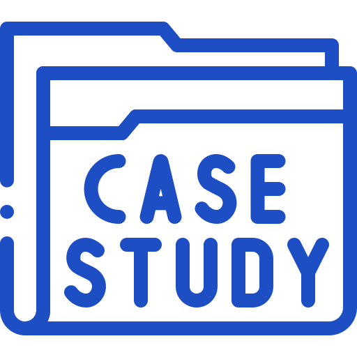 Icon of a case study