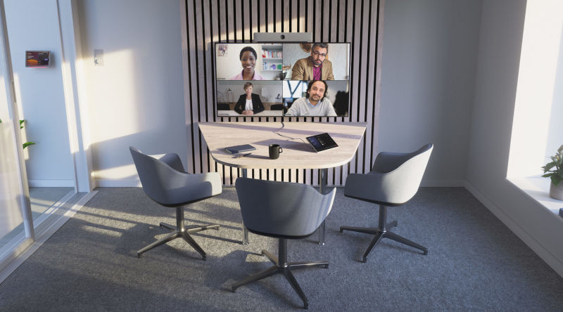 Cisco Room Bar in a Huddle Room