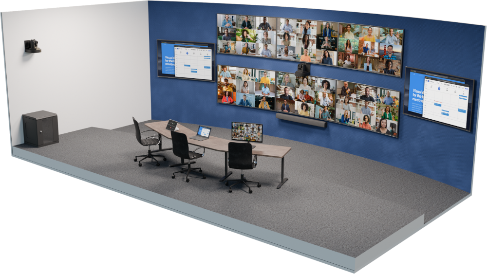 Custom AV for Zoom Rooms - A New Approach to Broadcast Spaces Meeting Room / Broadcast Suite Using Custom AV for Zoom Rooms
